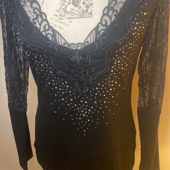 🎄🎉HOT PICK🎄🎉Holiday V-Neck Long Sleeve Top 🎄🎉🎄🎉🎄🎉🎄🎉🎄🎉🎄🎉🎄🎉 - Picture 7 of 11